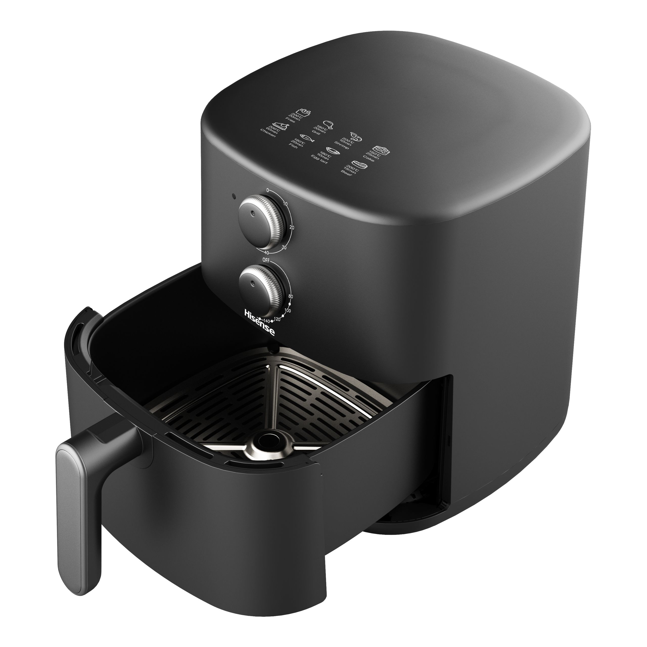 Hisense H06AFBK1S2 | 6L Single Door Air Fryer - Image 2