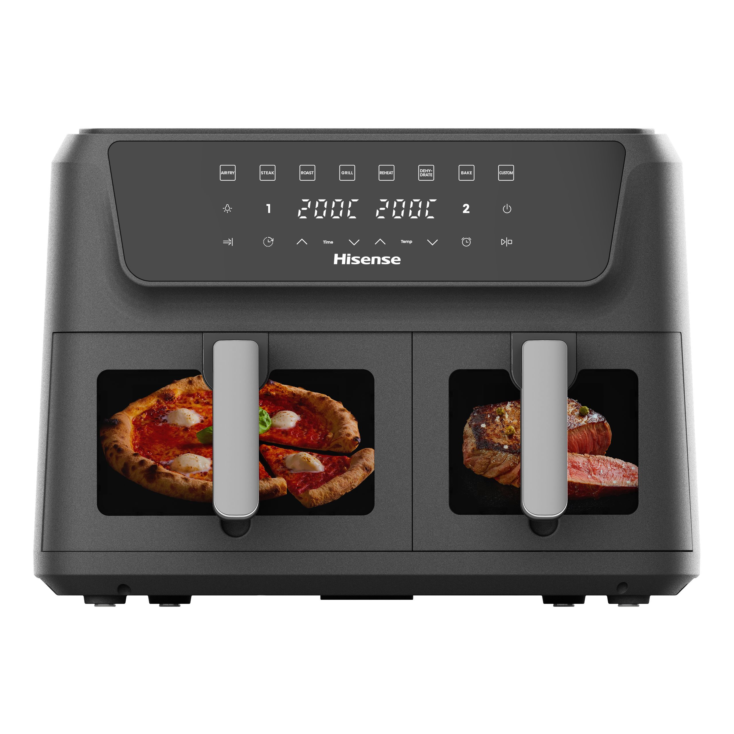 Hisense H12AFBK2S4 | 12L Double Door Air Fryer