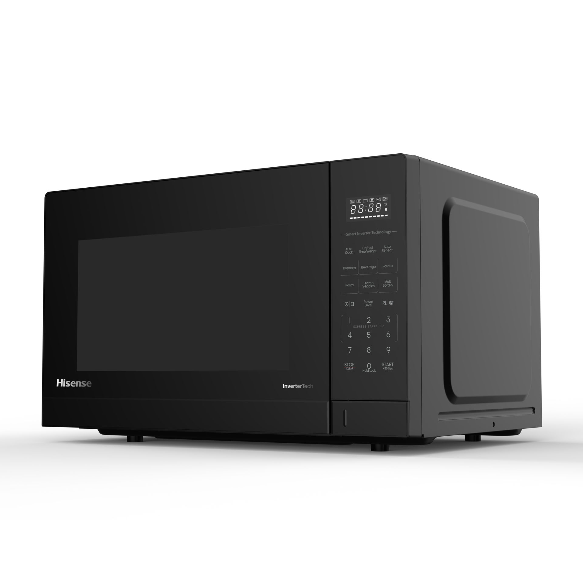 Hisense H45MOBS5XV | 45L Inverter Black Microwave - Image 2