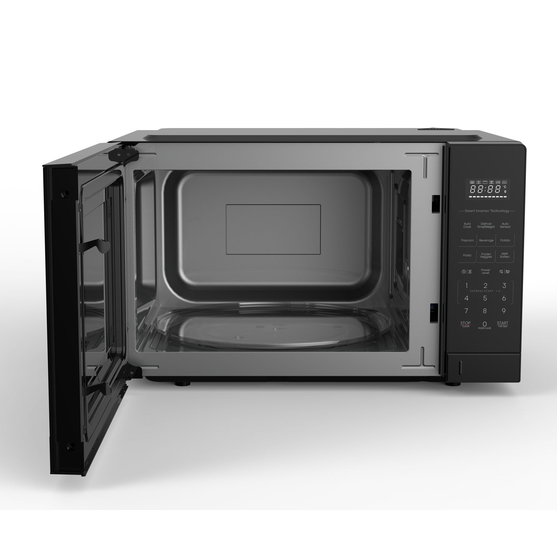 Hisense H45MOBS5XV | 45L Inverter Black Microwave - Image 9