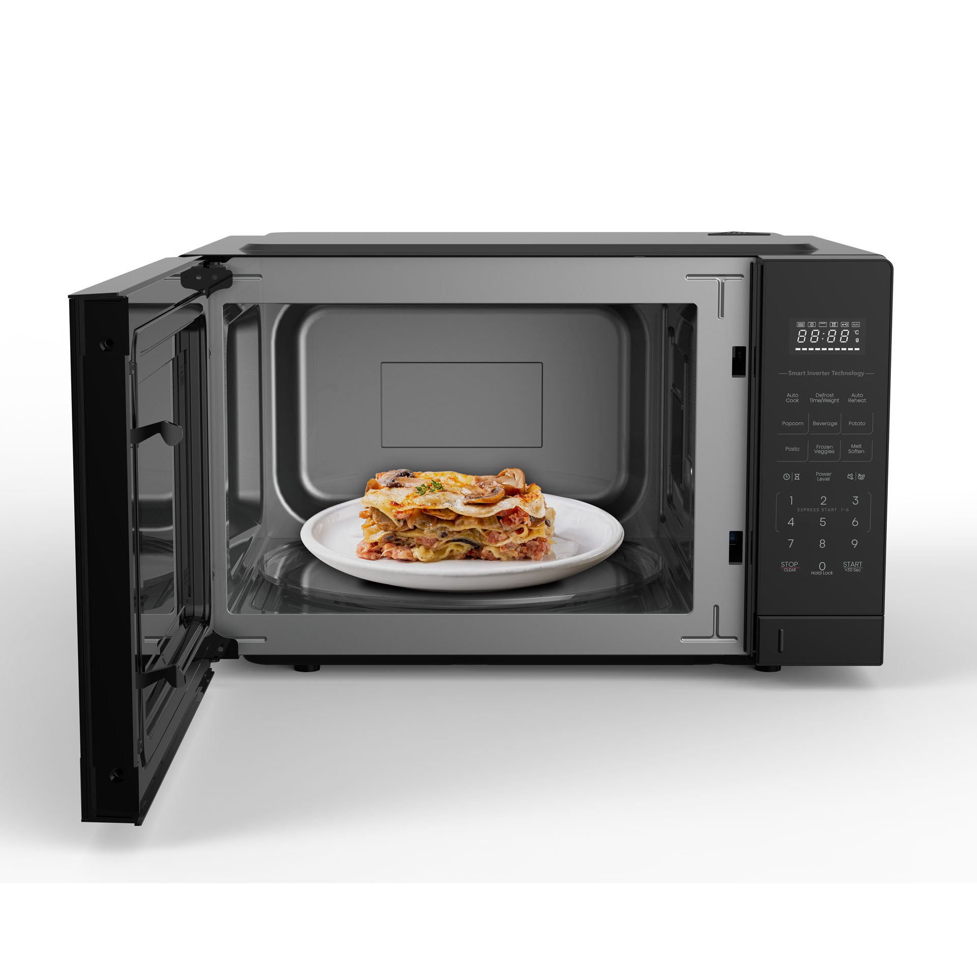 Hisense H45MOBS5XV | 45L Inverter Black Microwave - Image 12