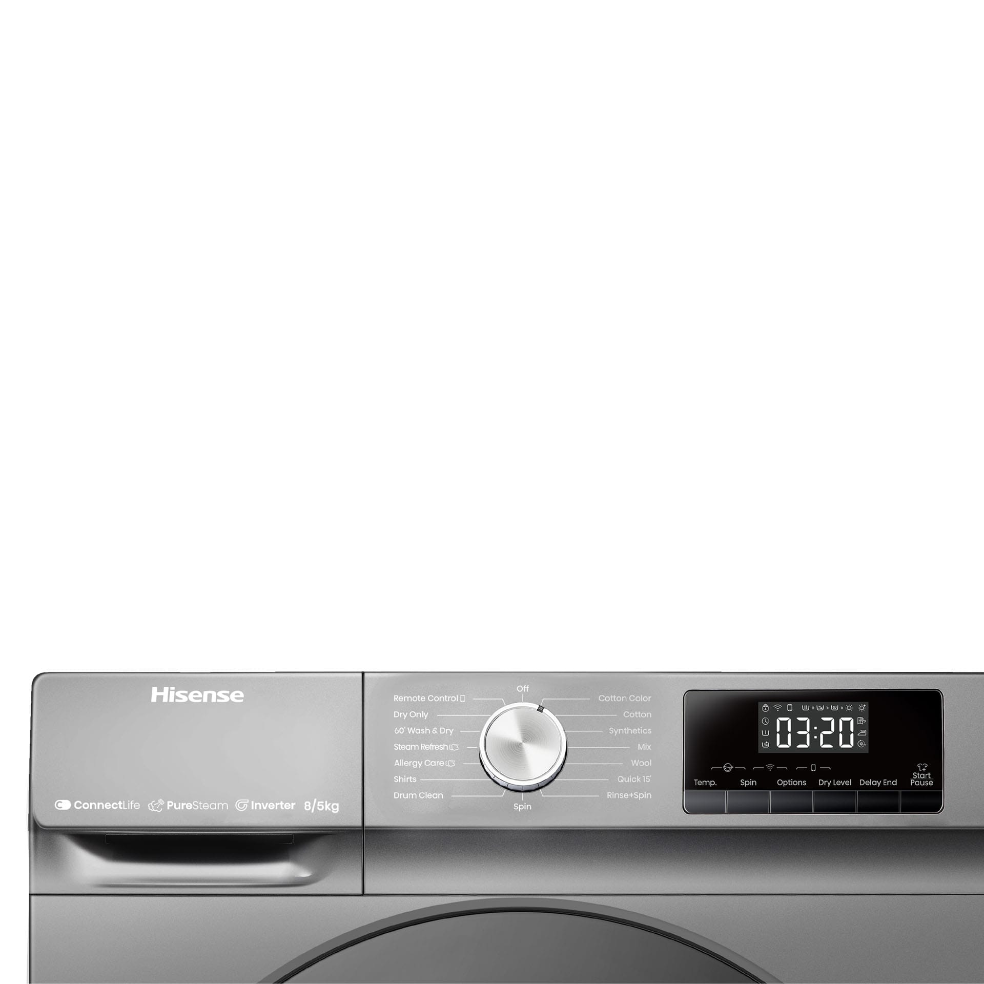 Hisense WD3Q8043BT | 2 in 1 Front Load Washer(8kg) & Dryer(5kg) - Image 2