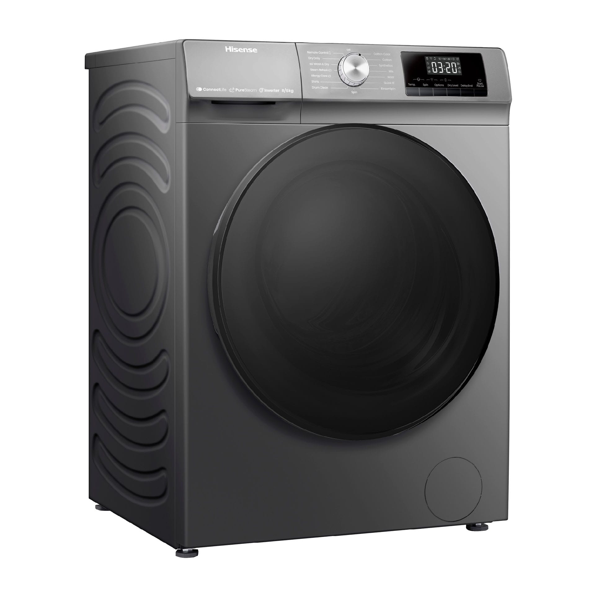 Hisense WD3Q8043BT | 2 in 1 Front Load Washer(8kg) & Dryer(5kg) - Image 6